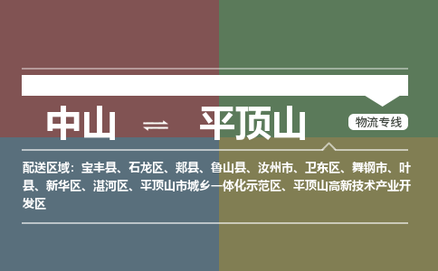 中山到平顶山专线物流公司-中山到平顶山物流专线-诚信立足