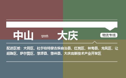 中山到大庆专线物流公司-中山到大庆物流专线-诚信立足