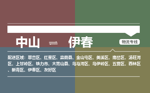 中山到伊春专线物流公司-中山到伊春物流专线-诚信立足