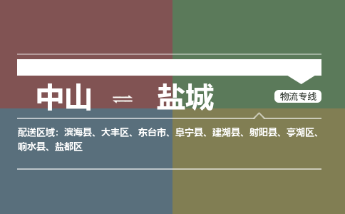 中山到盐城专线物流公司-中山到盐城物流专线-诚信立足