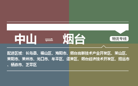 中山到烟台专线物流公司-中山到烟台物流专线-诚信立足