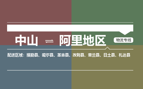 中山到阿里地区专线物流公司-中山到阿里地区物流专线-诚信立足