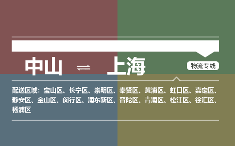 中山到上海专线物流公司-中山到上海物流专线-诚信立足